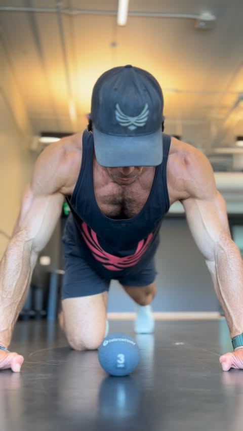 Instagram post by @louismfitness for Equinox. Caption reads: Meet The Plank Pass Challenge 🔥

Core work....