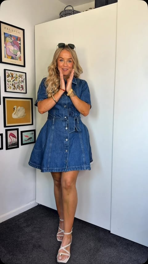 Instagram post by @sammipamela for ASOS. Caption reads: ASOS SUMMER CAPSULE TRY ON!!! 😍 ☀️ Guys [...].
