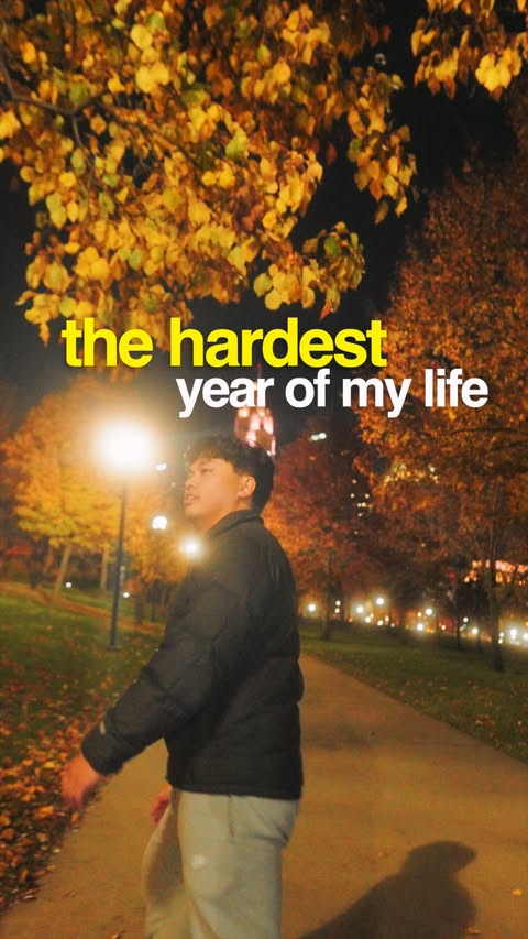 Instagram post by @jaydenremias for Hallow. Caption reads: The first year of my life being a Christian was....