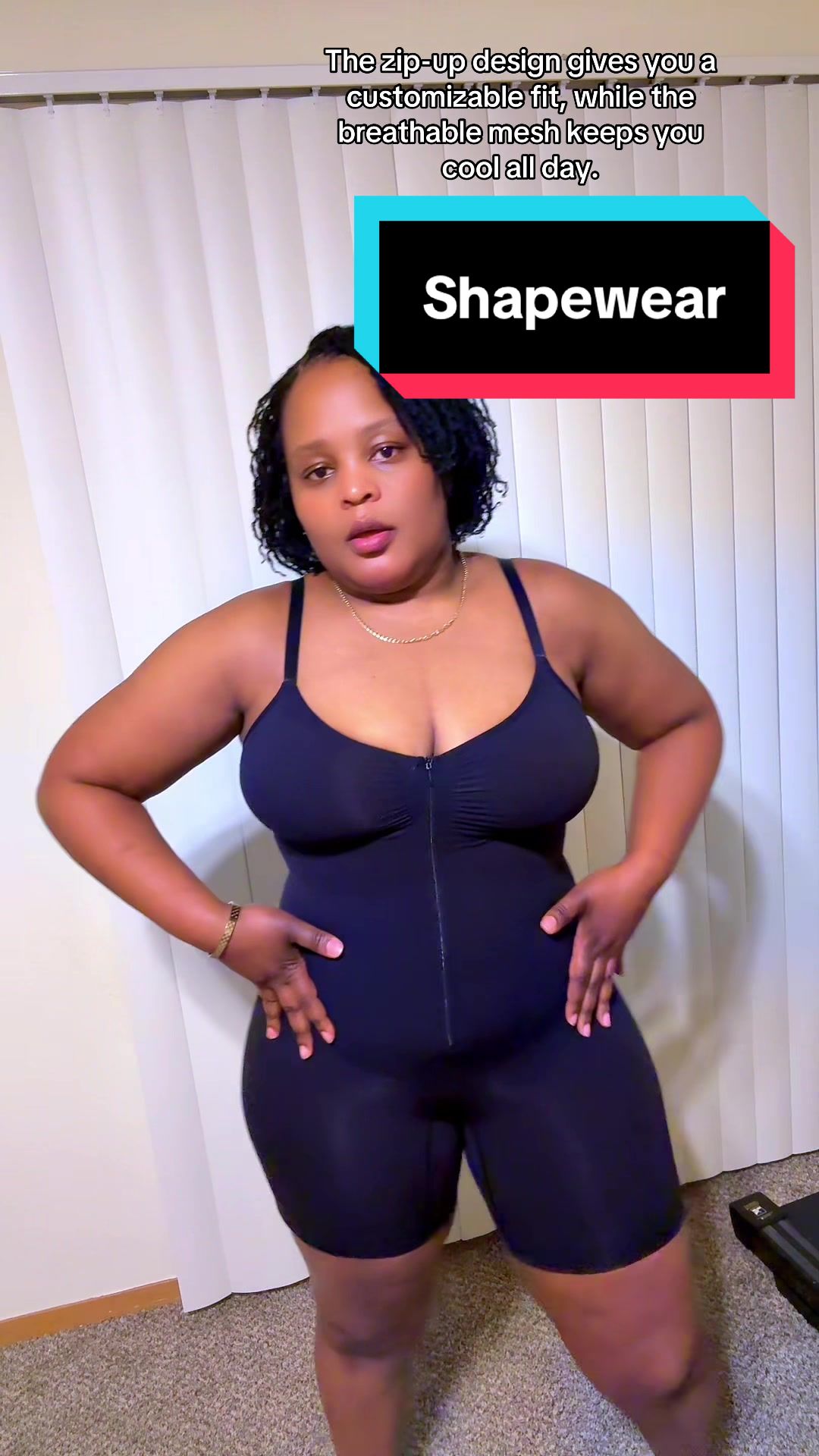 TikTok post by @eveschannel for Shaperx. Caption reads: Watch till the end, this is a must have @SHAPERX....