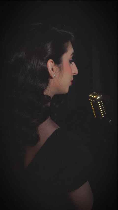 Instagram post by @bakingmyfeatures for Huda Beauty. Caption reads: [...] in 80s to shoot an ad for @hudabeauty....