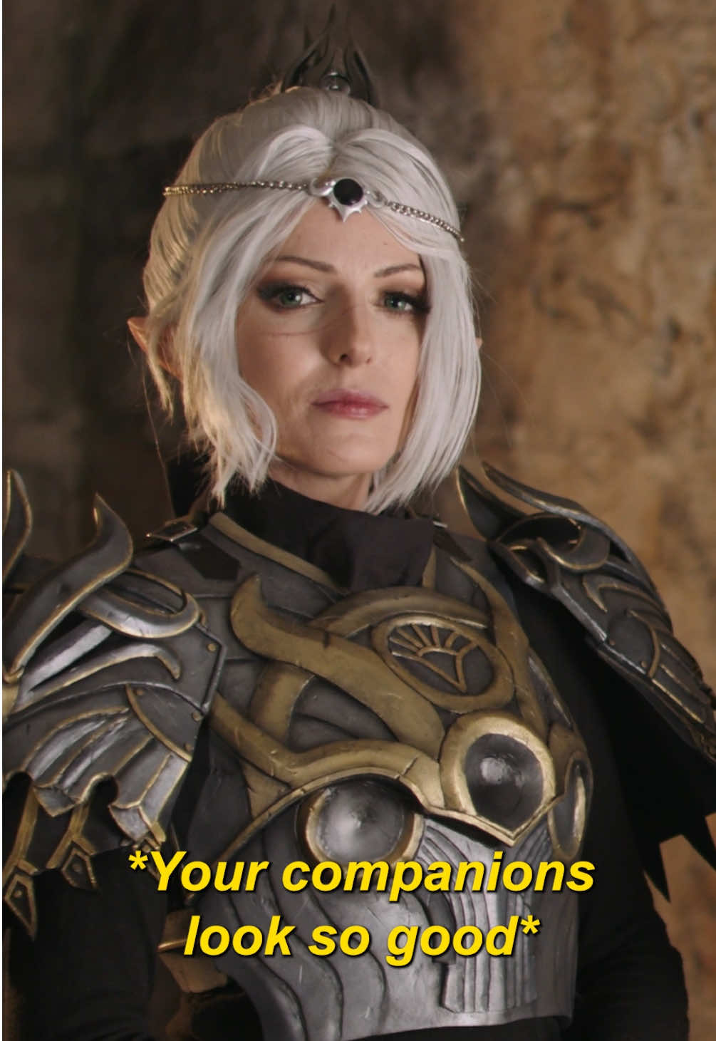 TikTok post by @deerstalkerpictures for Youtooz. Caption reads: Gather your party today at #bg3 #baldursgate3.