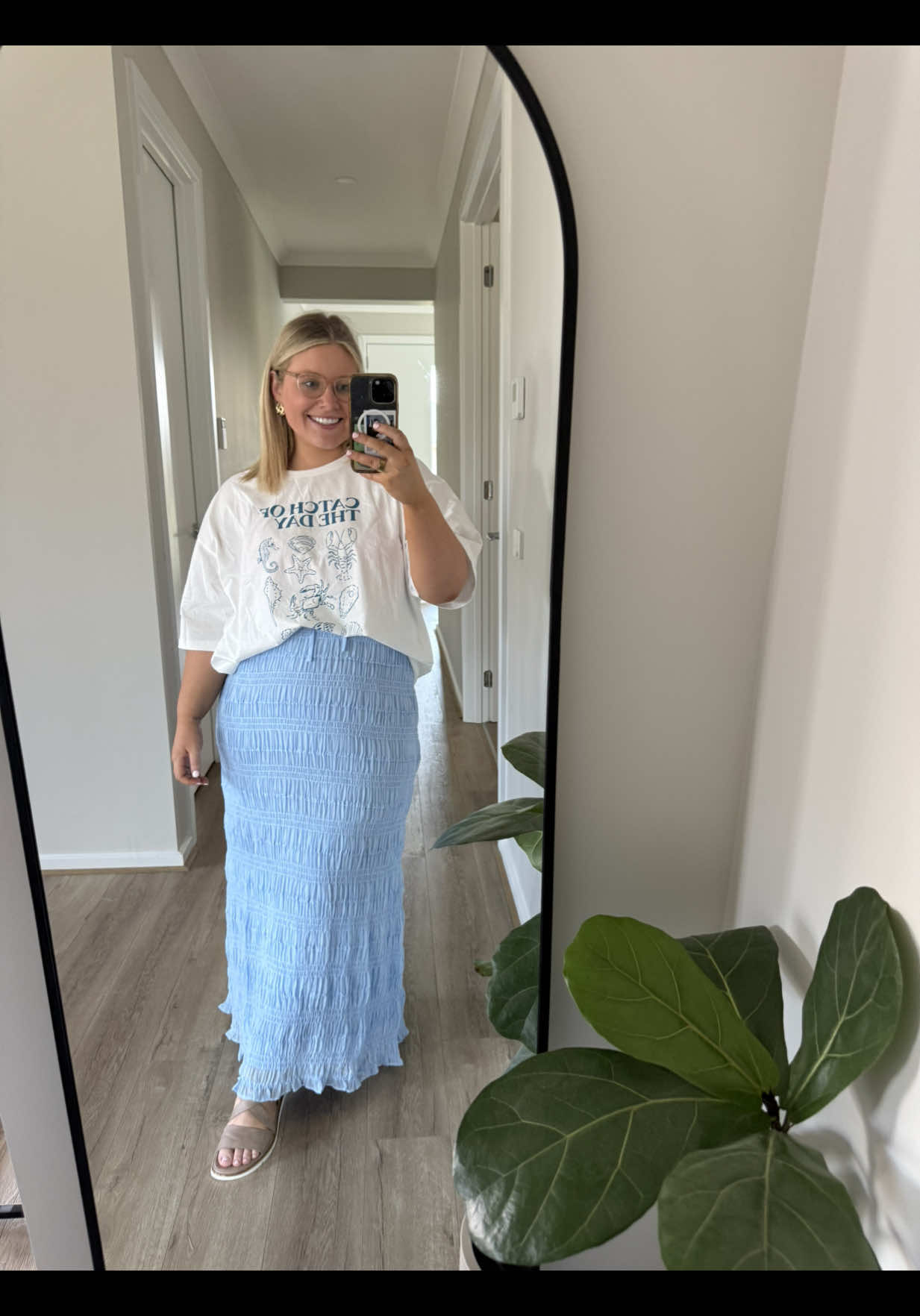 TikTok post by @abbeyfwebbers for Petalandpup. Caption reads: My summer wardrobe is officially sorted....