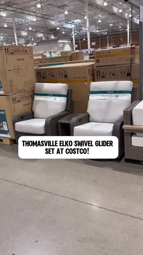 Instagram post by an influencer for Thomasville. Caption reads: NEW @thomasvilleofficial Elko 3-piece set at [...].