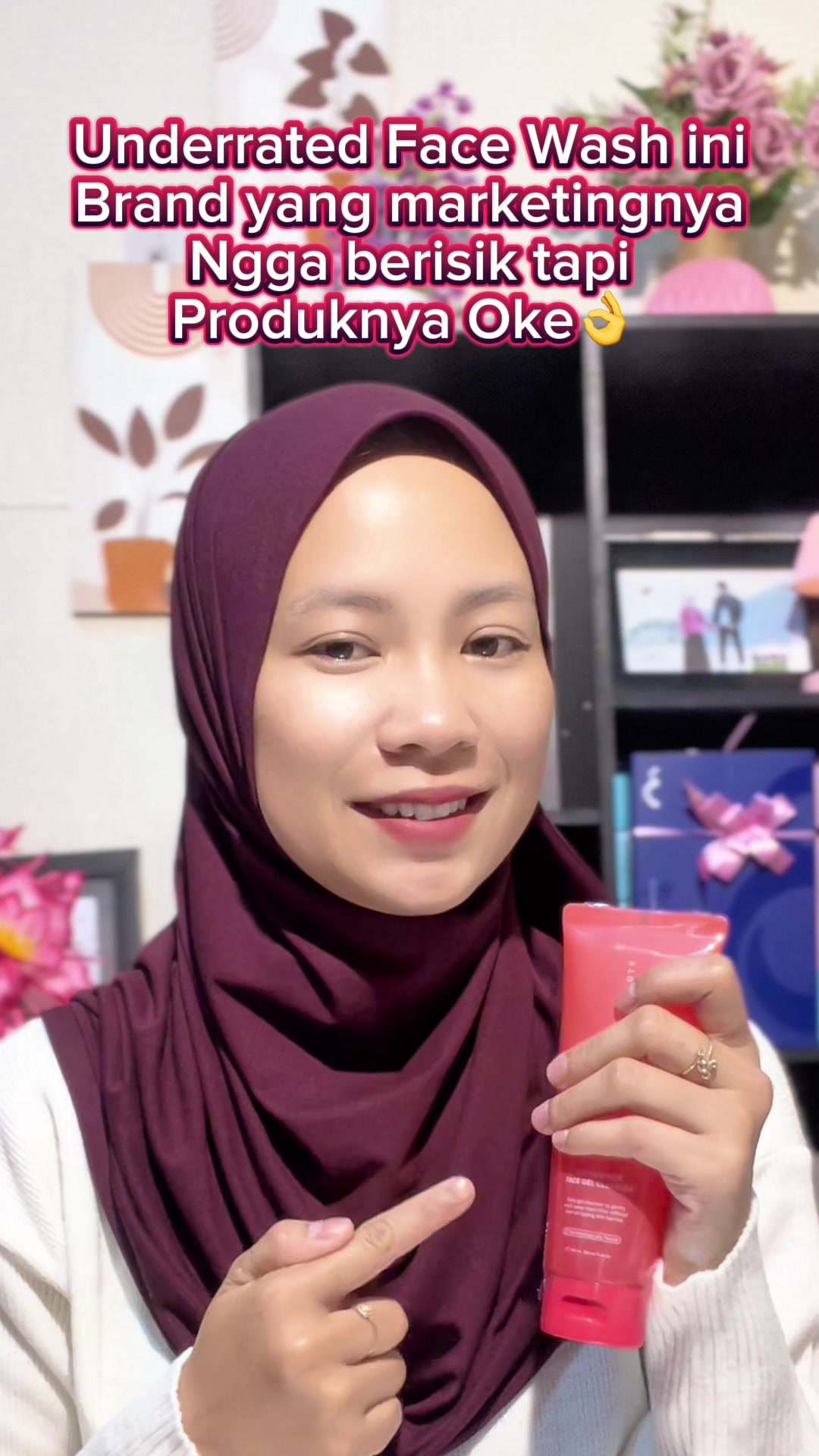 TikTok post by @raninuraeni998 for Dear Me Beauty. Caption reads: [...] berisik tapi produknya oke 🤙🏻 @Dear Me....