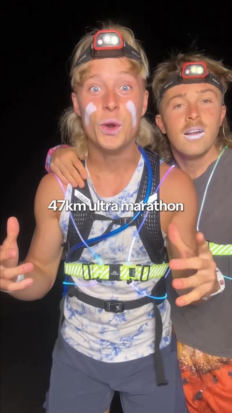 Instagram post by @lambrosarmy for LES MILLS. Caption reads: [...] a ultramarathon today after watching....