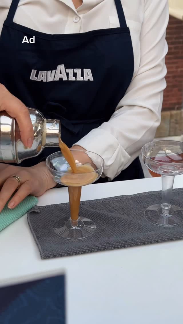 Instagram post by @rachellldaguanno for Lavazza. Caption reads: @lavazzaca IncluCity Festival at the Distillery....