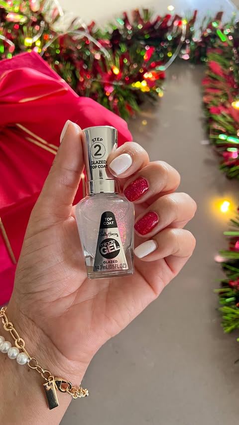 Instagram post by @target_junkie for Sally Hansen. Caption reads: #ad Here’s a quick and easy gift idea for the....