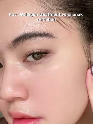 TikTok post by @fracyla_ for Hanasui. Caption reads: [...] #CantikmuHanasui #SerumHanasui #PilihanTepat....