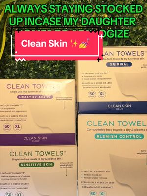 TikTok post by @danarosebud for Clean Skin Club. Caption reads: Clean Skin Club Will Always Be Number 1. [...].