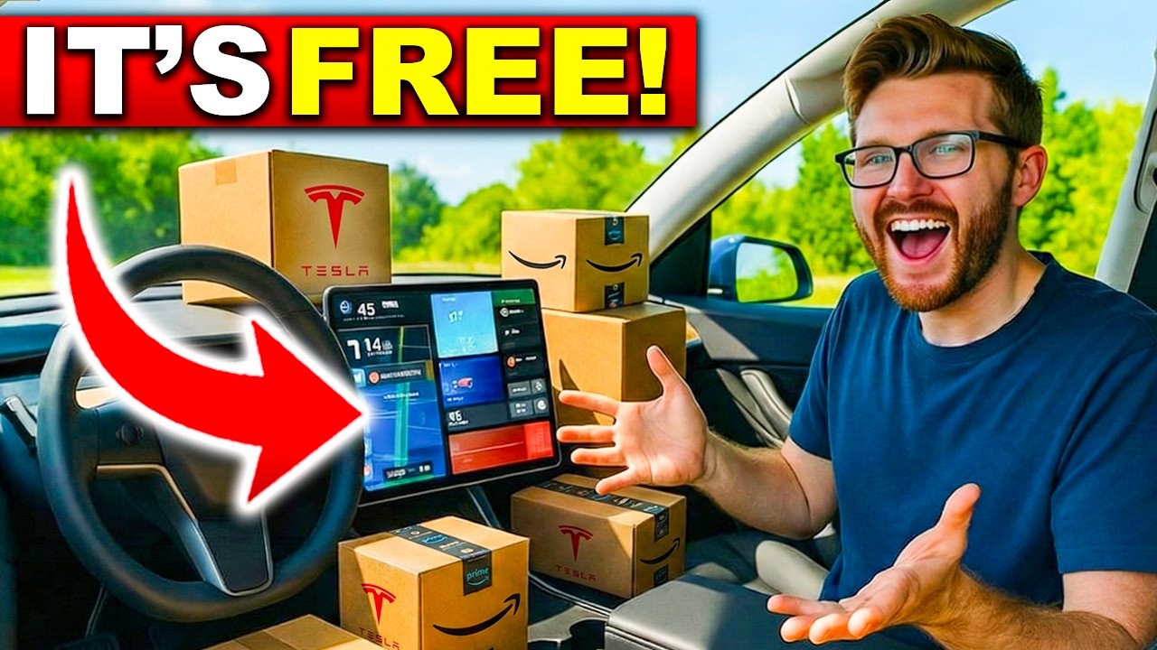 YouTube post by @RobertRosenfeld1 for MagBak. Caption reads: The BEST Tesla Accessories I'd Buy Again | Model 3....