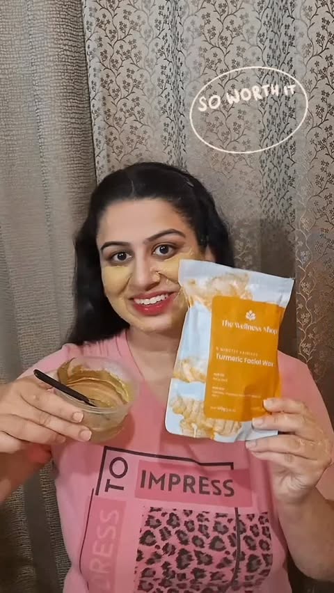 Instagram post by @ahgemahgem for The Wellness Shop. Caption reads: [...] to facial razors 🙅‍♀️ Say YES to....