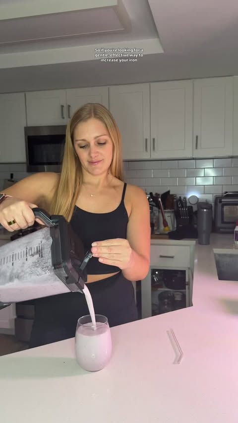 Instagram post by @chelmags for LuckyIronLife. Caption reads: 🟢✨Boost Your Smoothies with Lucky Iron Fish!✨🟢....