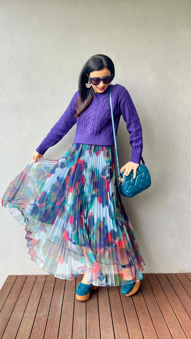 Instagram post by @dreams.of.colour for Charlotte Stone. Caption reads: [...] Bag: @radleylondon Heels:....