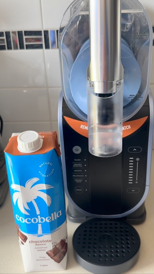 Instagram post by @nectoriouspapi for Cocobella. Caption reads: Ninja Slushi is actually fire 

Highly recommend....