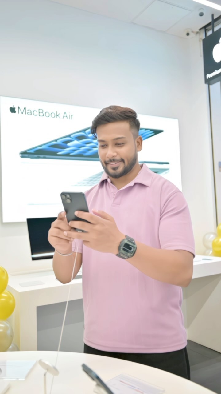 Instagram post by @thatvogueman for Imagine Apple Premium Partner. Caption reads: #ad....