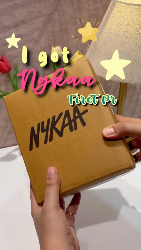 Instagram post by @priya_soni2705 for NAP by Nykaa. Caption reads: [...] from Nykaa @mynykaa @nykaacosmetics....