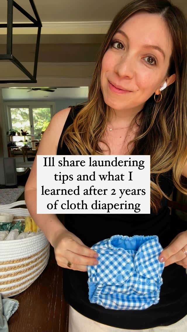 Instagram post by @hikingwithharps for Esembly Baby. Caption reads: I know it can feel scary and gross and weird. My....