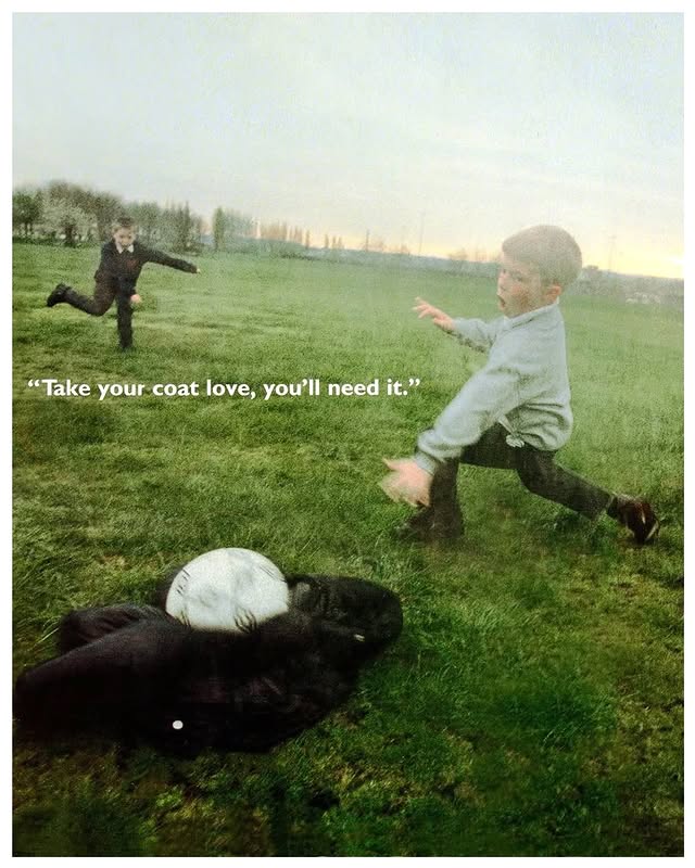 Instagram post by @sporarts for Umbro. Caption reads: There was nothing like the @umbro ads from the....