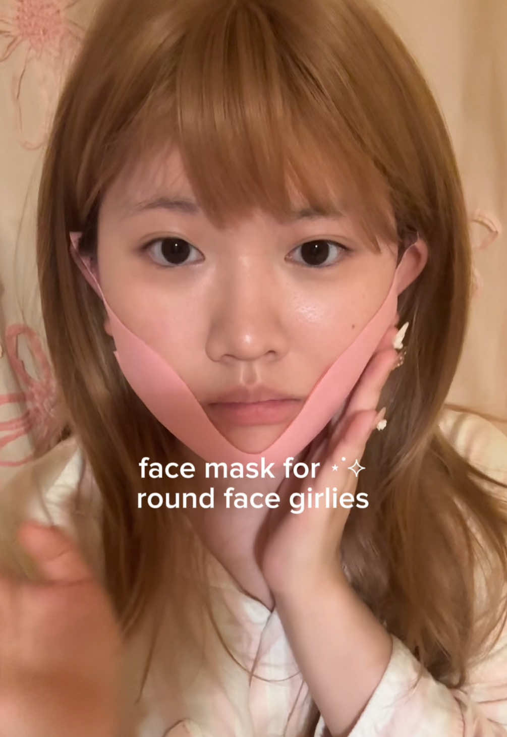 TikTok post by @elainesarchive for Round Lab. Caption reads: i hope i can finally put my hair behind my ears....