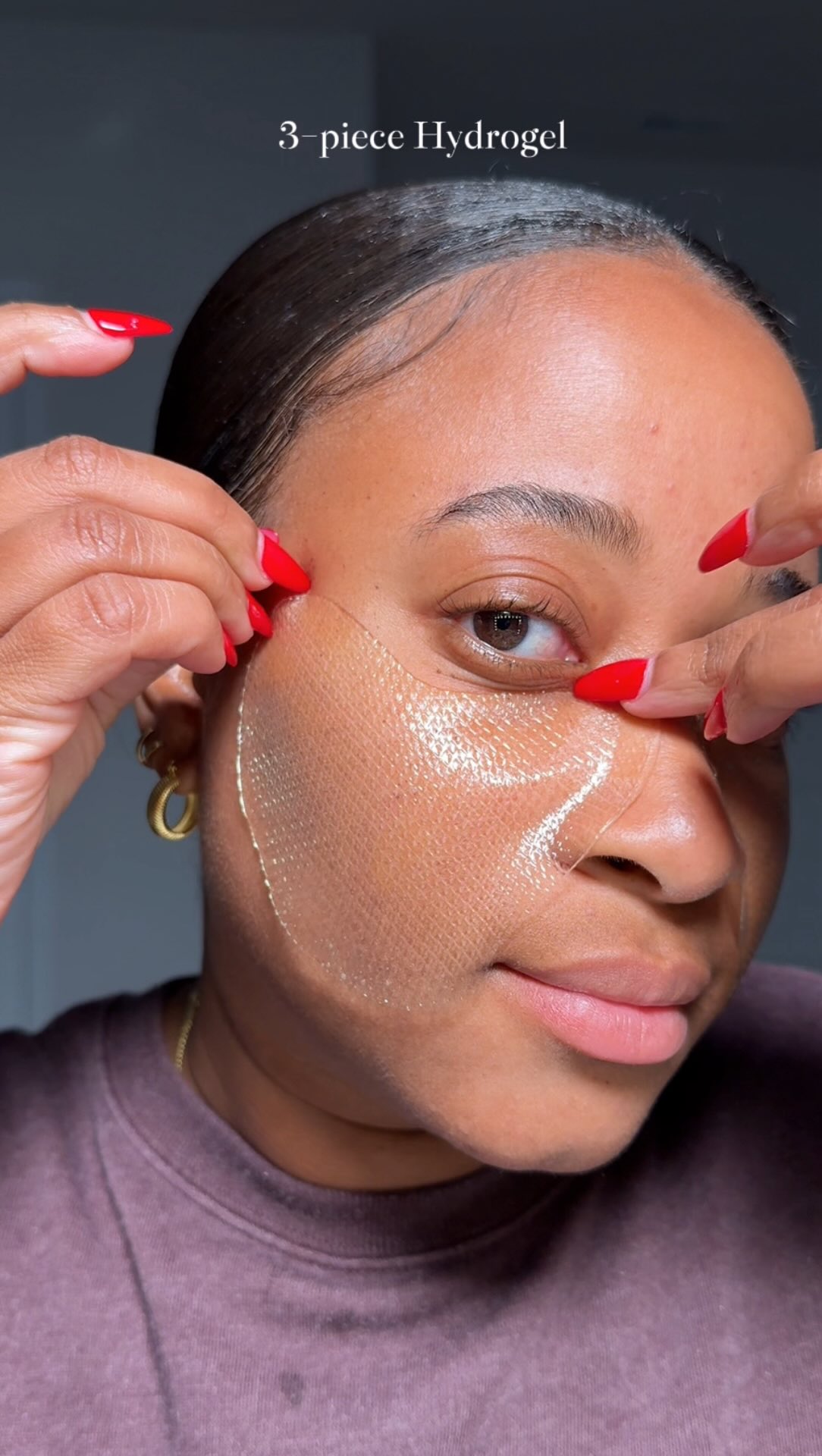 Instagram post by @tenisha.ward for Saturday Skin. Caption reads: Butterfly zone glow up 🦋✨ @saturday_skin....