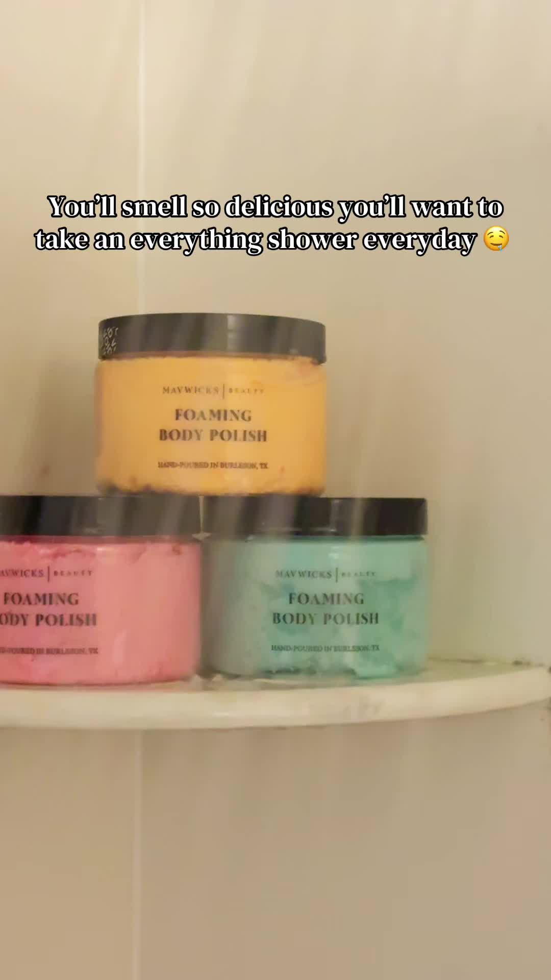 TikTok post by @raisingbabyt for Mavwicks Fragrances. Caption reads: [...] himself 🤭🌸🫧 @Mavwicks Beauty @Mavwicks....