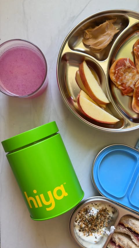 Instagram post by @the.pediatric.dietitian for Hiya. Caption reads: Partnering with @hiyahealth to share my favorite....
