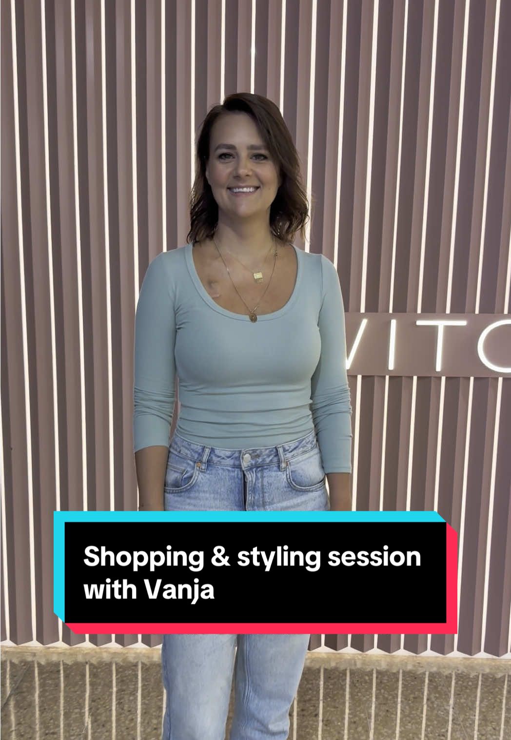 TikTok post by @donnygalella for Witchery. Caption reads: [...] be worn on the weekend or after work ....