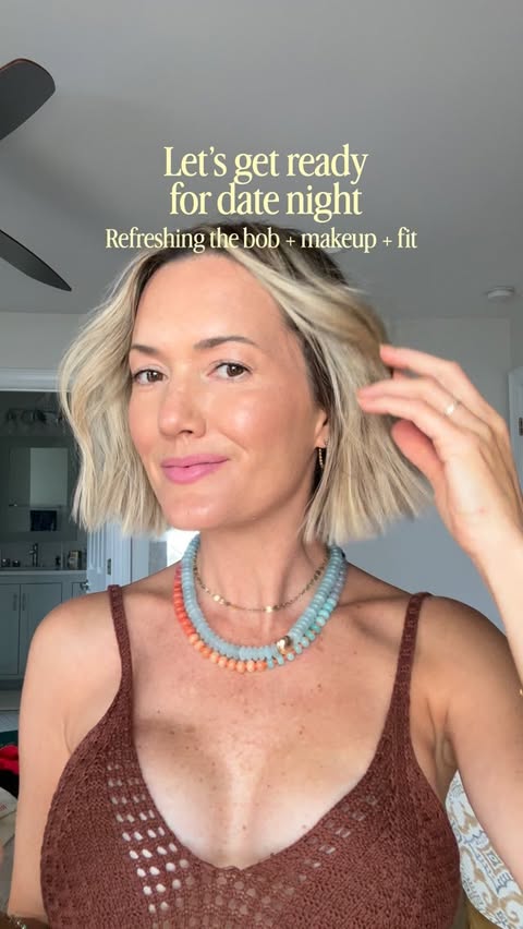 Instagram post by @jennnacoole for T3 Micro. Caption reads: Quick and easy Bob refresher with my trusty wand,....