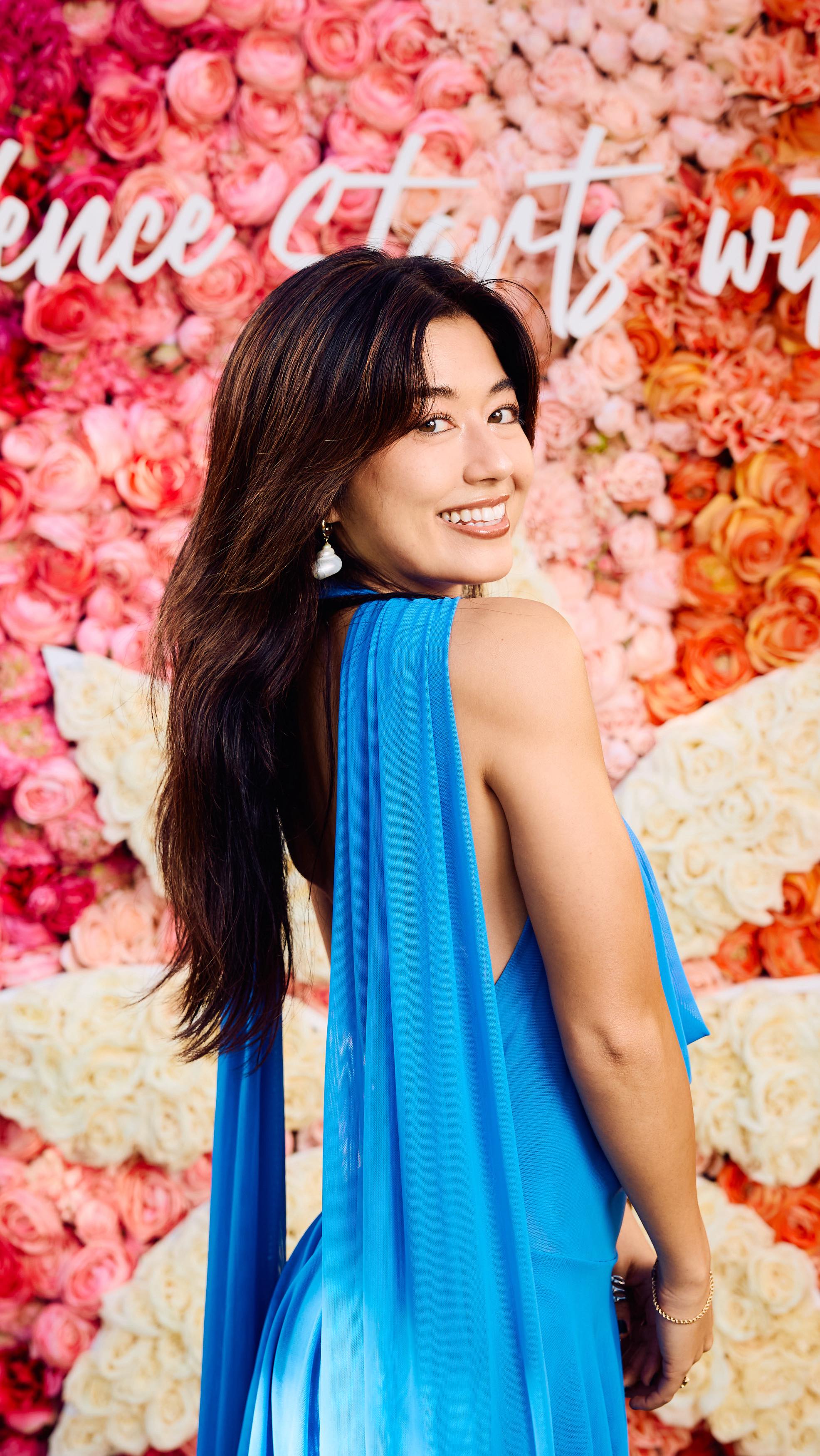 Instagram post by @jennifermika_ for Invisalign. Caption reads: Pink carpet ready!! @invisalign keeping me....