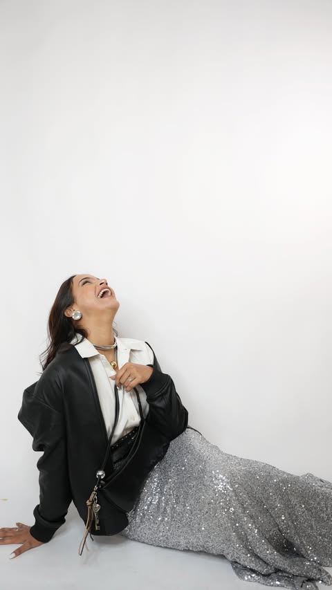 Instagram post by @sapnaraich for Pantaloons. Caption reads: [...] with @elleindia & @pantaloonsfashion.