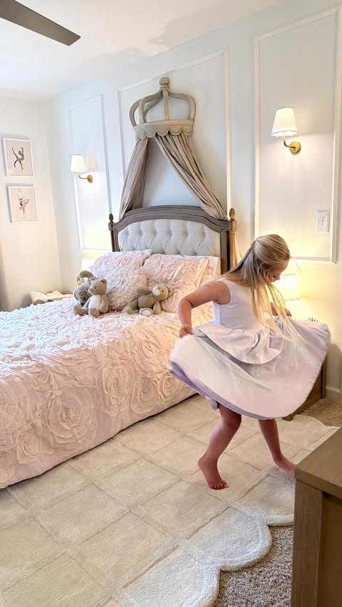 Instagram post by @kirstinczernek for Pottery Barn Kids. Caption reads: [...] this for her and working with....