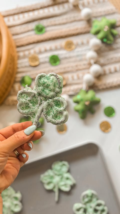 Instagram post by @haleymartinoxo for Safeway. Caption reads: Happy St Patrick’s Day! ☘️ I needed some last....