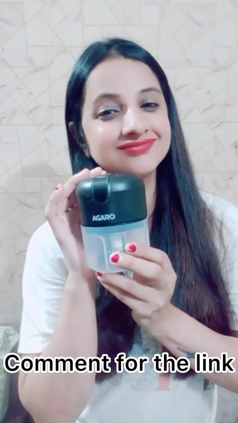 Instagram post by @bishtpurvi for AGARO Lifestyle. Caption reads: [...] time-saver in the kitchen. #agaro....