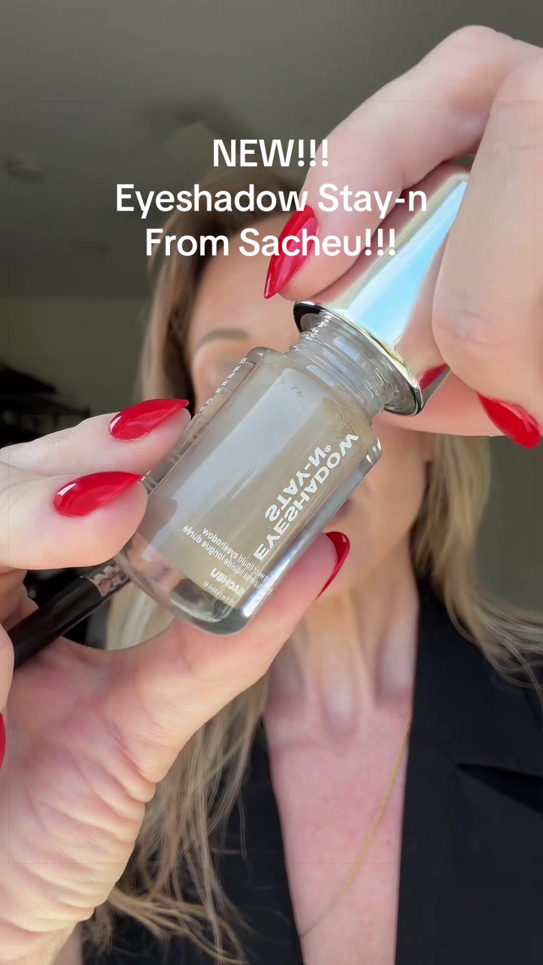 TikTok post by @watchkimshop for Sacheu. Caption reads: @SACHEU Beauty US #sacheubeauty [...].
