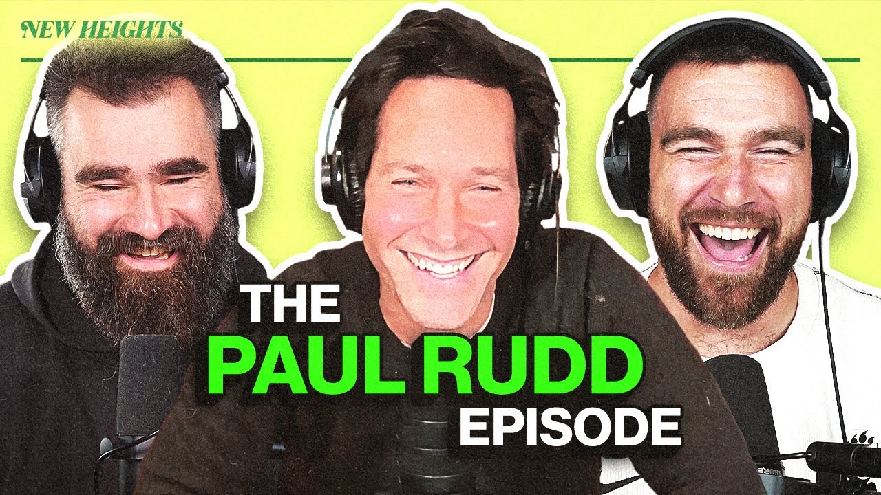 YouTube post by @newheightshow for American Express. Caption reads: Paul Rudd on Why Jack Black is The Best, Worst....