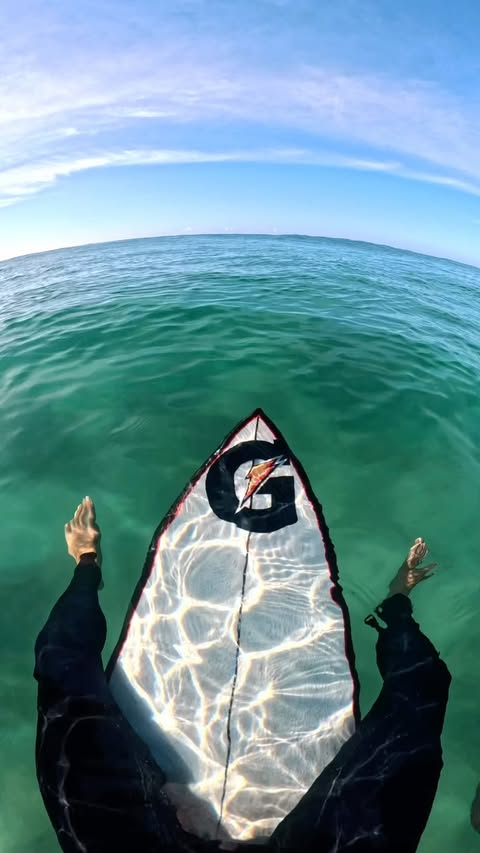 Instagram post by @surfingwithnoz for Gatorade. Caption reads: [...] beats fun waves with the boys and cold....