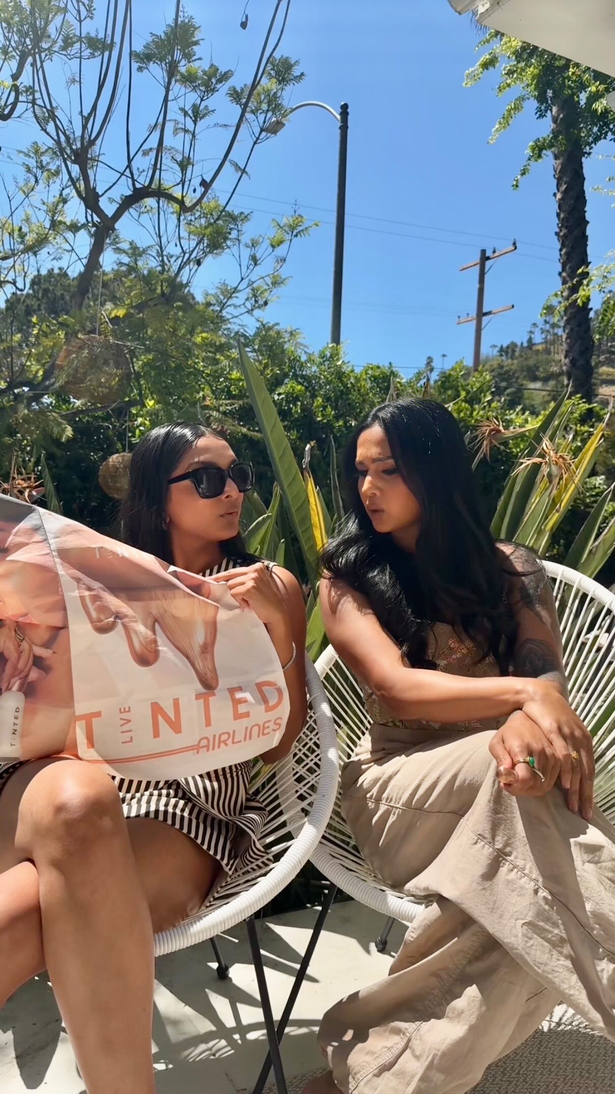 Instagram post by @tushita.h for LIVE TINTED. Caption reads: Tomorrow @livetinted 6th birthday celebration....