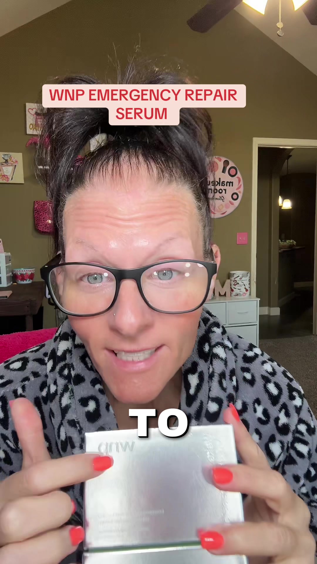 TikTok post by @libbymorrison0 for WNP_global. Caption reads: [...] #skincare#over40@WNP_global @WNP SKINCARE.