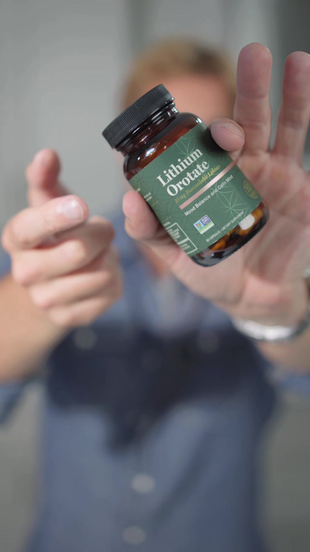 TikTok post by @paulschriner for Global Healing. Caption reads: [...] #lithiumoratate #calm @Global Healing.