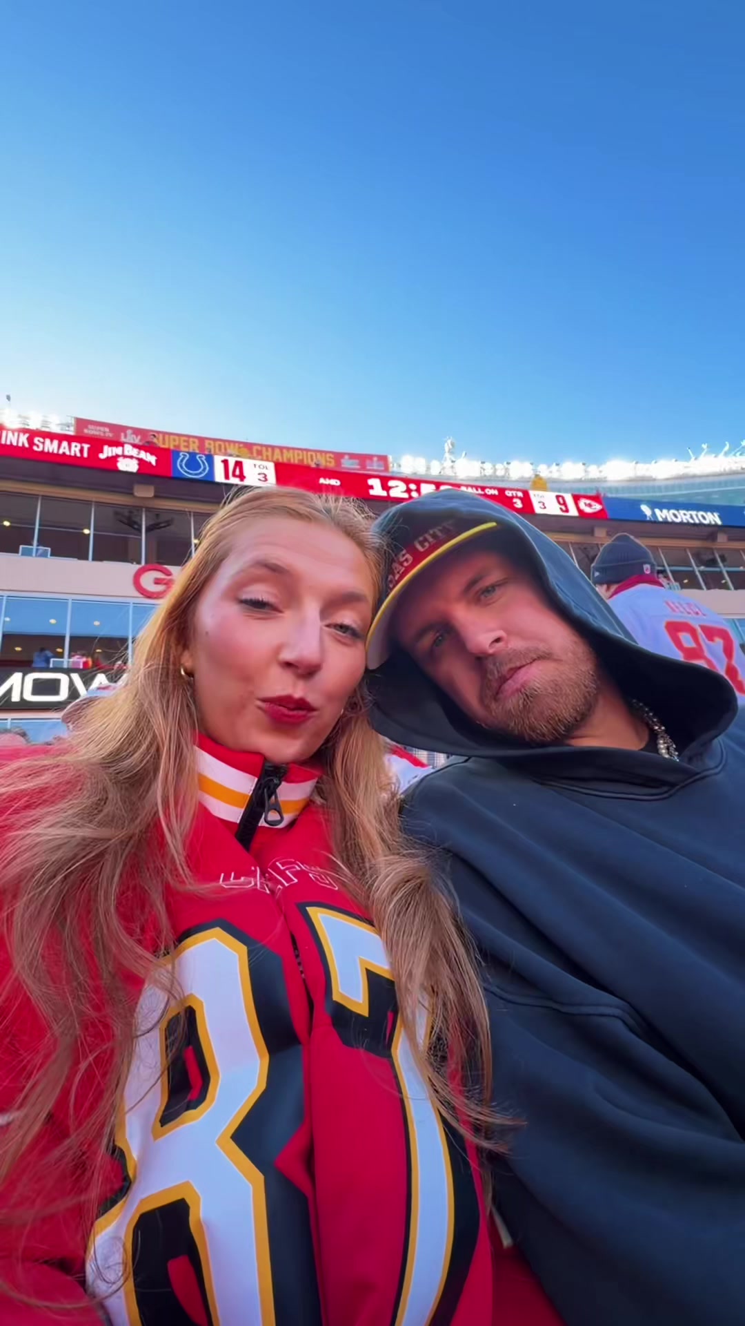 TikTok post by @itsgretawilson for SeatGeek. Caption reads: Thank you @SeatGeek for the best seats at our....