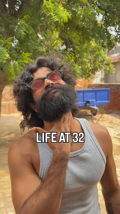 Instagram post by @thegreekachilles for BEARDO. Caption reads: [...] of me” My tanning is taken care of by Beardo....