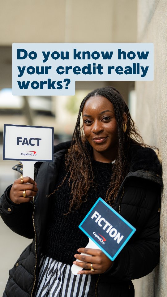 Instagram post by @xoreni for Capital One. Caption reads: #Ad Credit doesn’t have to be....