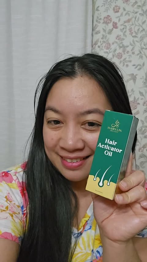 Instagram post by @gladz23 for Stack Influence. Caption reads: # Ad HAIRYLIN ORGANICS Hair Activator Oil,....