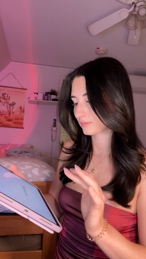 Instagram post by @josiestoffan for Quizlet. Caption reads: Cramming before formal, but @quizlet’s got me....