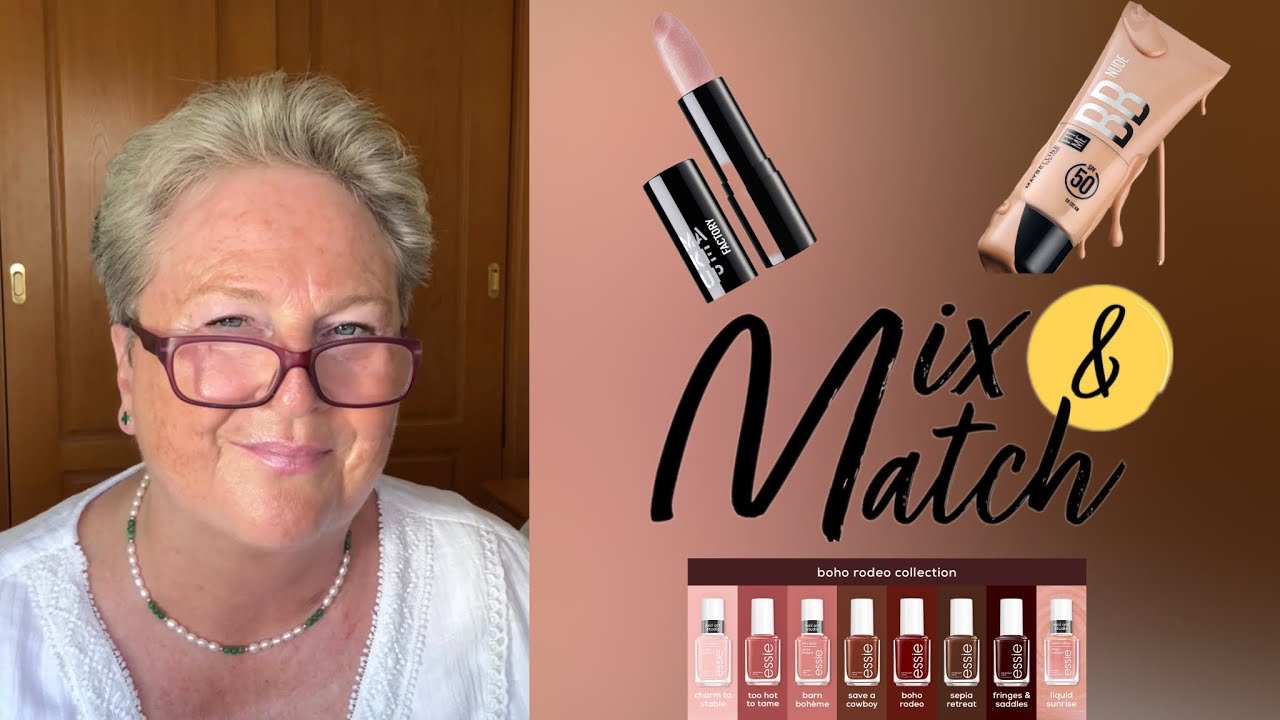 YouTube post by @beautyoverageAstrid for Mainpunkt. Caption reads: MIX & MATCH | BOHO Nails, New BB Cream, Jewelry &....