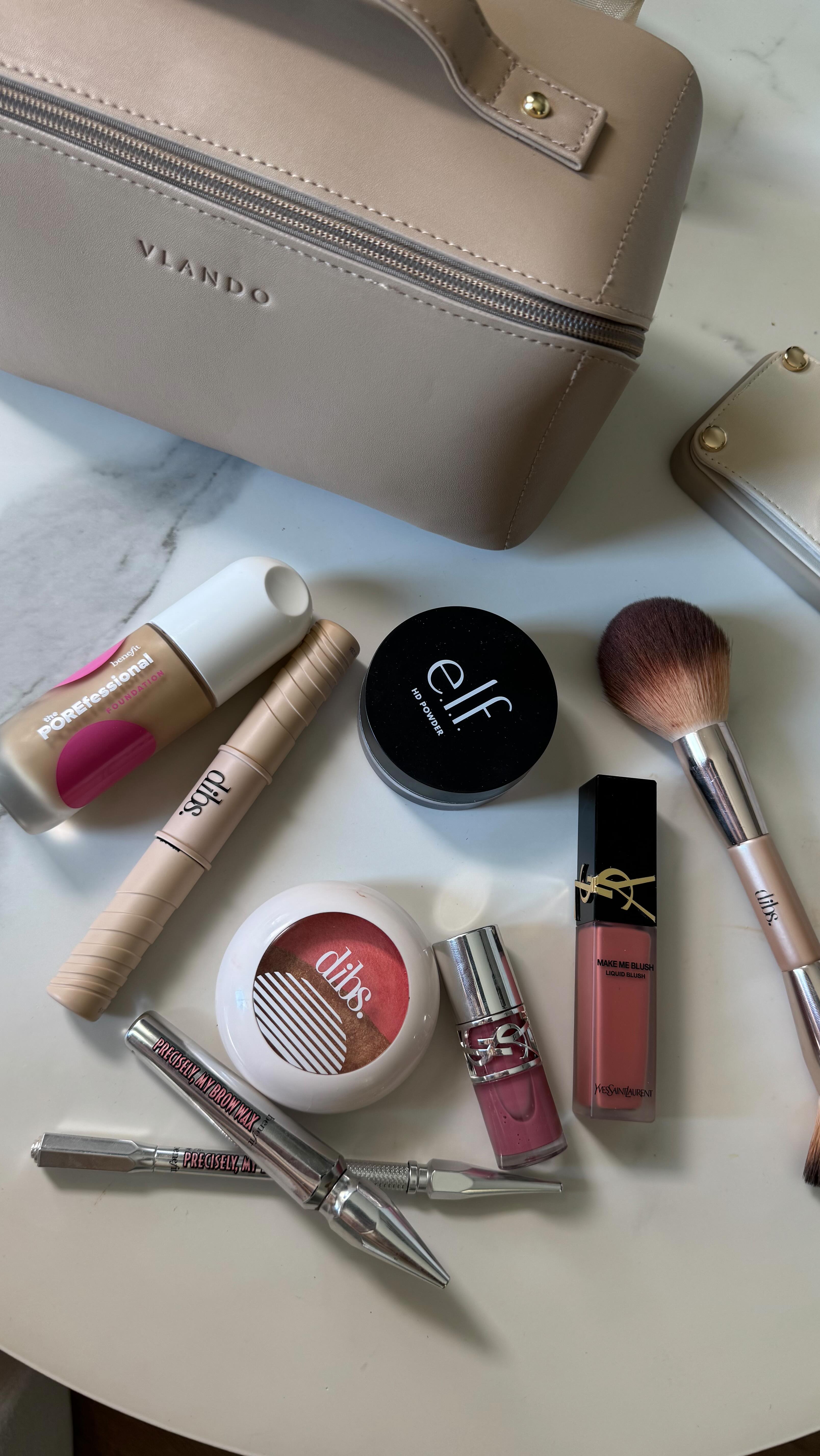 Instagram post by @ashleyjaouhari for e.l.f. Cosmetics. Caption reads: Ulta haul 👀✨ but when it comes to my daily....