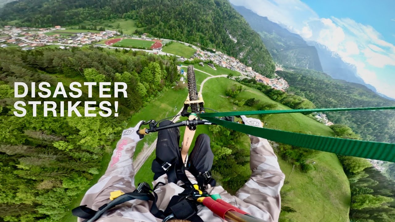 YouTube post by @owilkins23 for Styrkr. Caption reads: Wildest MTB adventure ever!!.