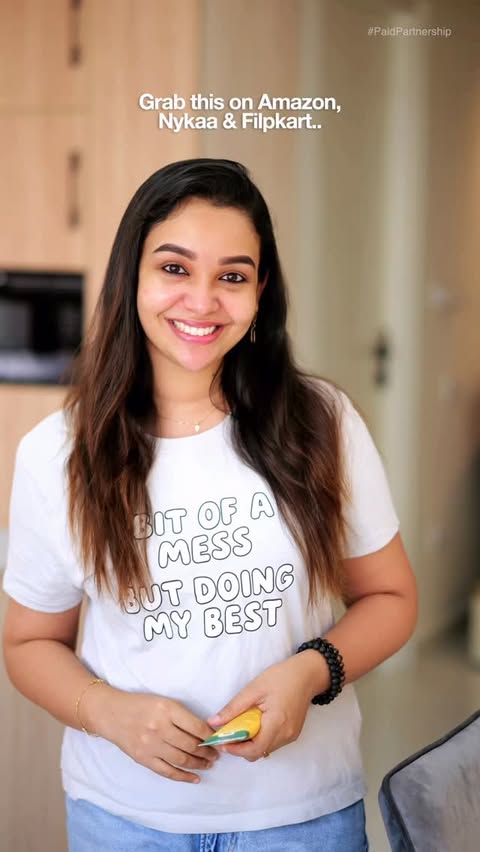 Instagram post by @alice_christy_gomez for Nature’s Essence. Caption reads: [...] on Amazon, Flipkart & Nykaa. #NaturesEssence....