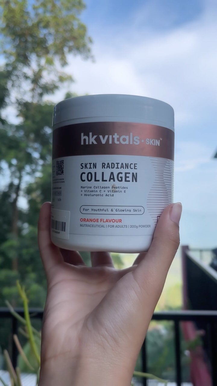 Instagram post by @15_manha_ for HK Vitals. Caption reads: Dealing with dull skin or fine lines?
Start....